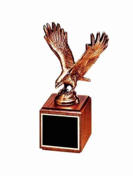 1293-XL - 1293-XL | Fully Modeled Antique Bronze Eagle Casting Award