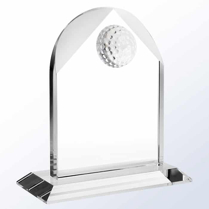 C1210G - C1210G | Crystal Distinguished Golf Arch Award