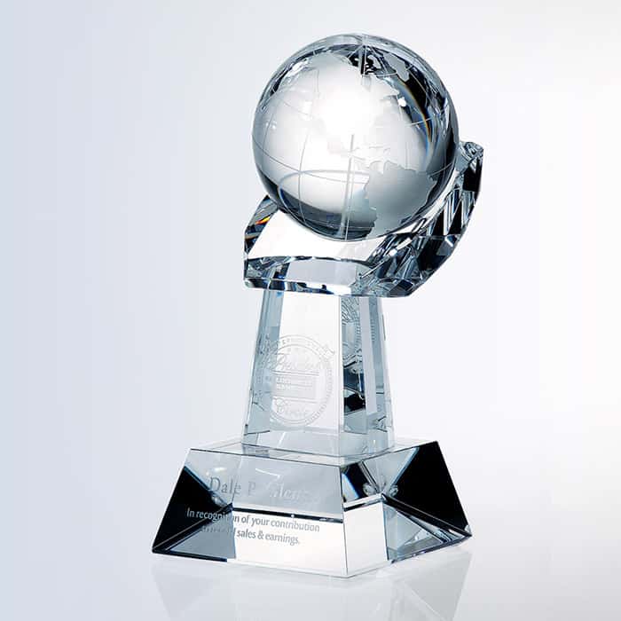 C560HBER - C560HBER | Crystal World In Hand Award