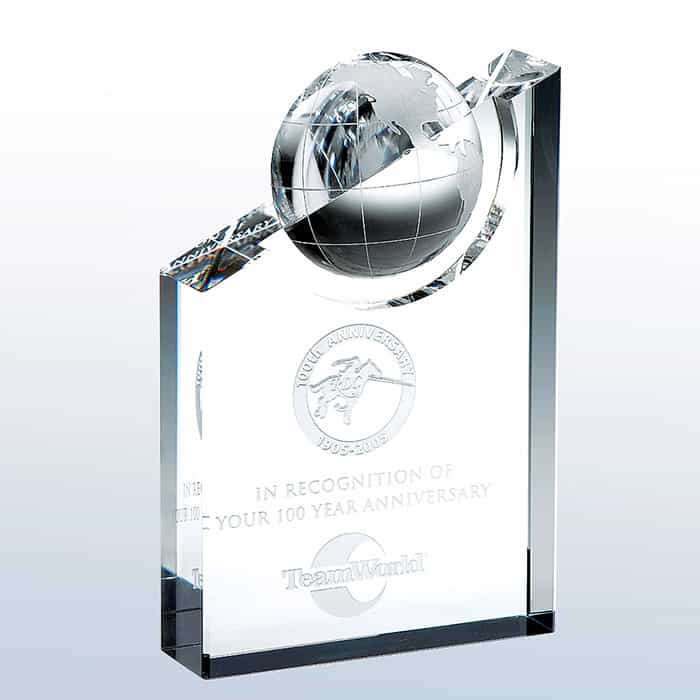 C58 - C58 | Crystal World Globe Pinnacle Award