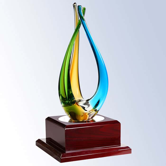 G1617 - G1617 | The Tripod Award with Rosewood Base