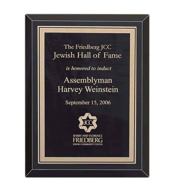 P4421-23 - P4421-23 | Black Mirror Plaque with Black Florentine Plate