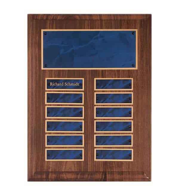 P3503 - P3503 | Sapphire Marble Finish Perpetual Plaque