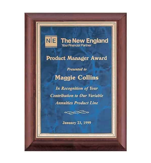 P3516-18 - P3516-18 | Sapphire Marble Plate Plaque