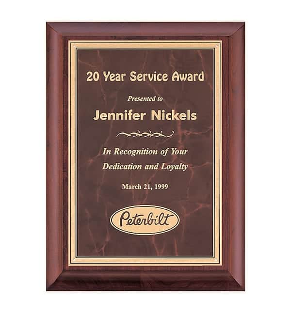 P3524-26 - P3524-26 | Ruby Marble Plate Plaque