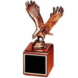 1293-XL - 1293-XL | Fully Modeled Antique Bronze Eagle Casting Award