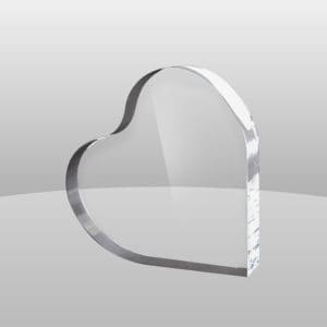 331A - 331A | Acrylic Heart Weight