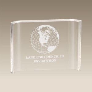 ACC - ACC | Acrylic Crescent Plaque