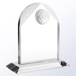 C1210G - C1210G | Crystal Distinguished Golf Arch Award