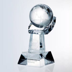C560HBER - C560HBER | Crystal World In Hand Award