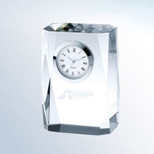 C685C - C685C | Crystal Beveled Column Clock