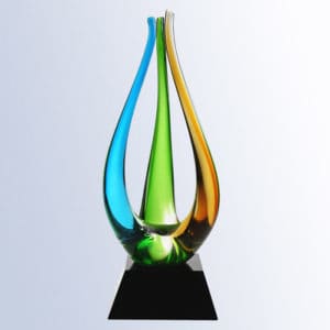G1612 - G1612 | The Tripod Award with Crystal Base