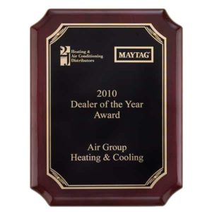 P4526-29 - P4526-29 | Rosewood Stained Plaque with Sunburst Design