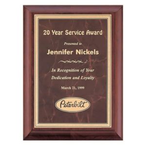 P3524-26 - P3524-26 | Ruby Marble Plate Plaque