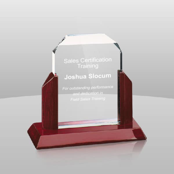 A750 | Acrylic & Rosewood Achievement Award