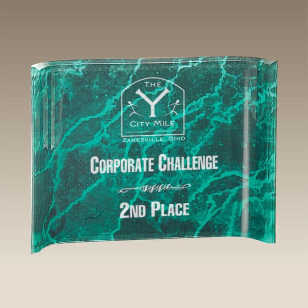 ACC | Acrylic Crescent Plaque