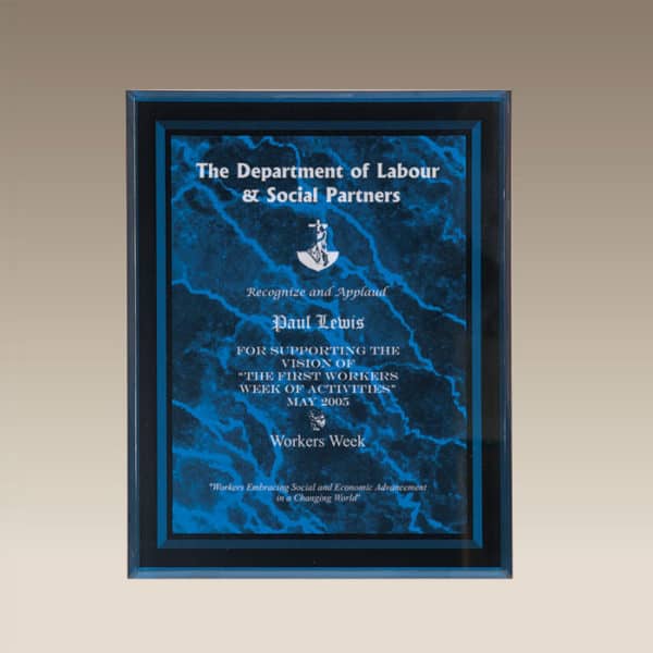 BDRM | Border Acrylic Plaque