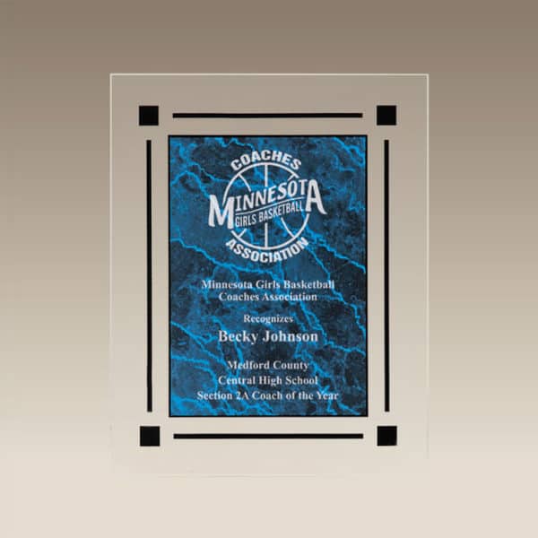CPQ | Deco Border Acrylic Plaque
