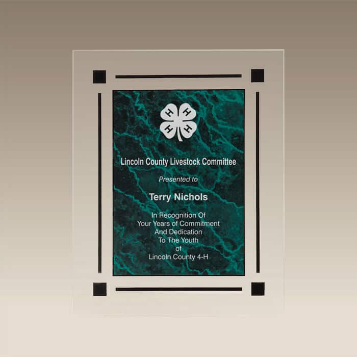 CPQ | Deco Border Acrylic Plaque