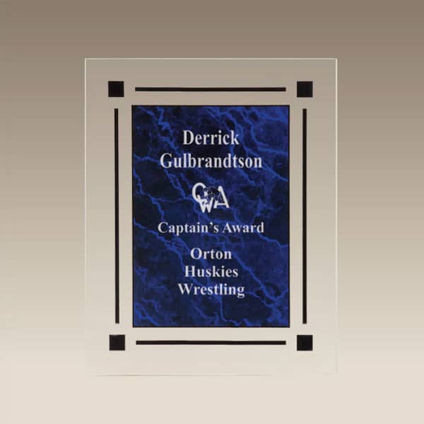 CPQ | Deco Border Acrylic Plaque