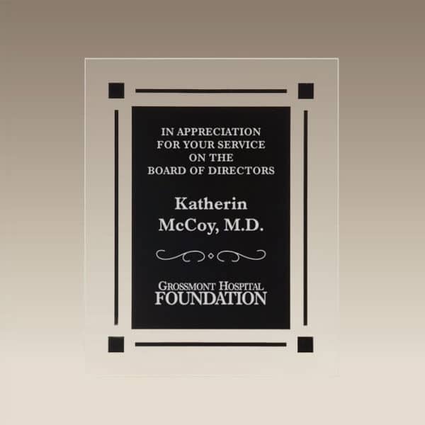 CPQ | Deco Border Acrylic Plaque