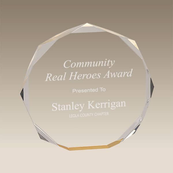 OCT | Acrylic Octagon Award