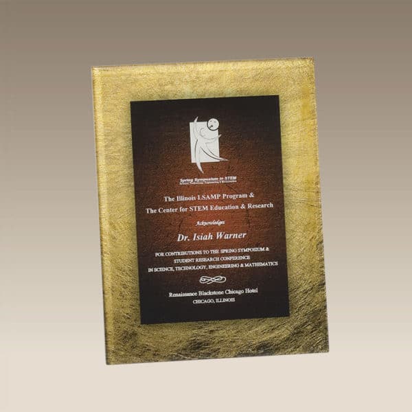 PLXG | Acrylic Artistic Gold Plaque