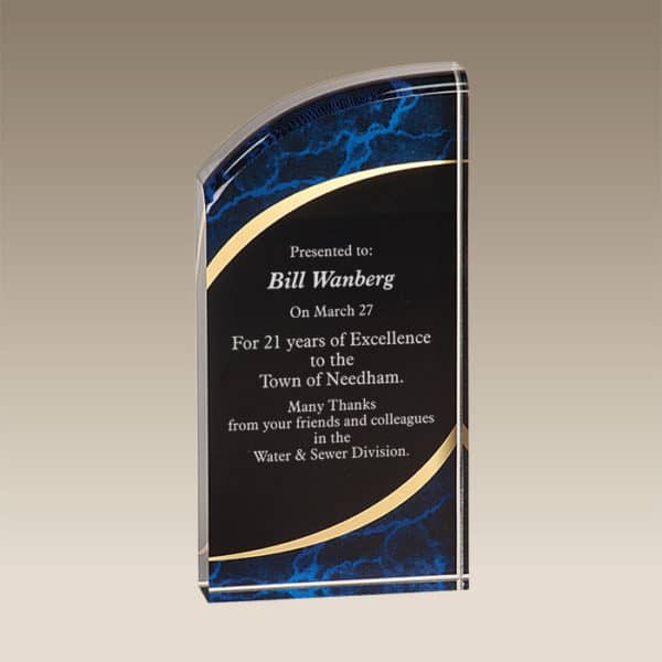 RMS | Acrylic Marbleized Award