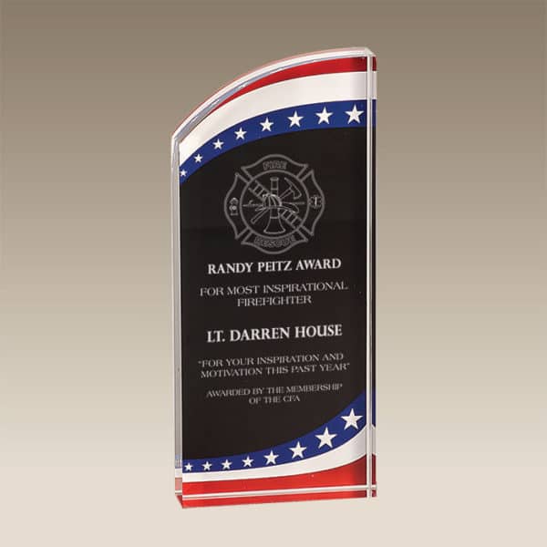 RMS | Acrylic Marbleized Award