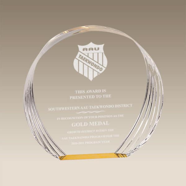 SAS50 | Acrylic Round Award