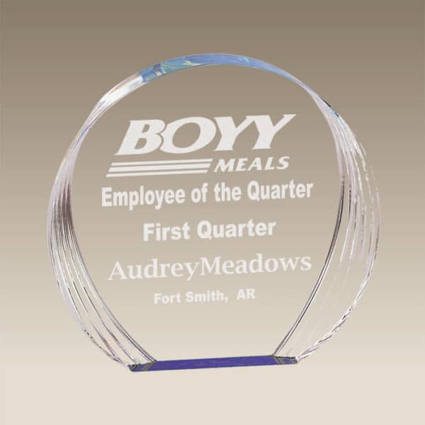 SAS50 | Acrylic Round Award