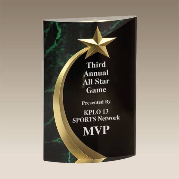 SHSR | Acrylic Rounded Shooting Star Award