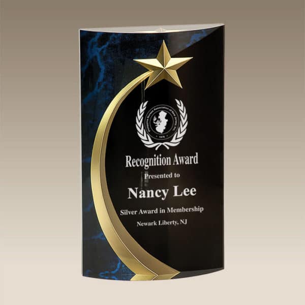 SHSR | Acrylic Rounded Shooting Star Award