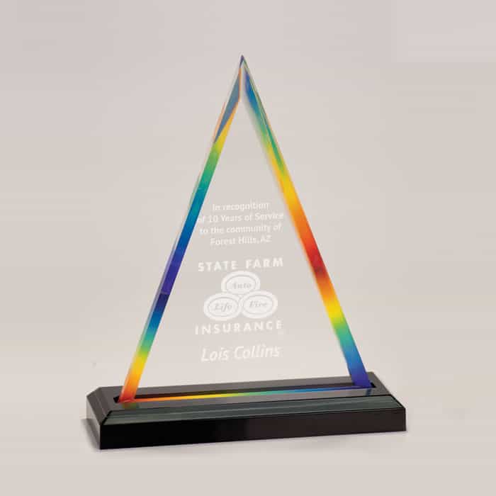 IMP80 | Acrylic Triangle Impress Award